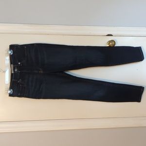 Everlane High Rise Skinny Jeans, Size 27, Deep Indigo